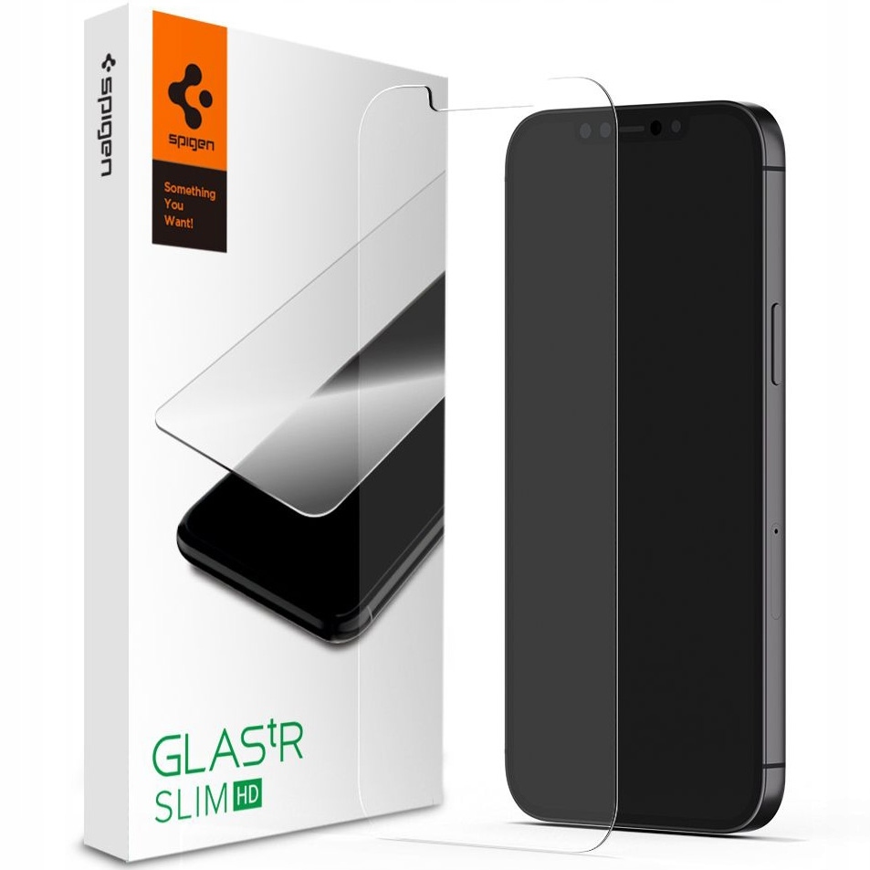 Tvrdené sklo Spigen pre Apple iPhone 12/12 Pro 1 ks.